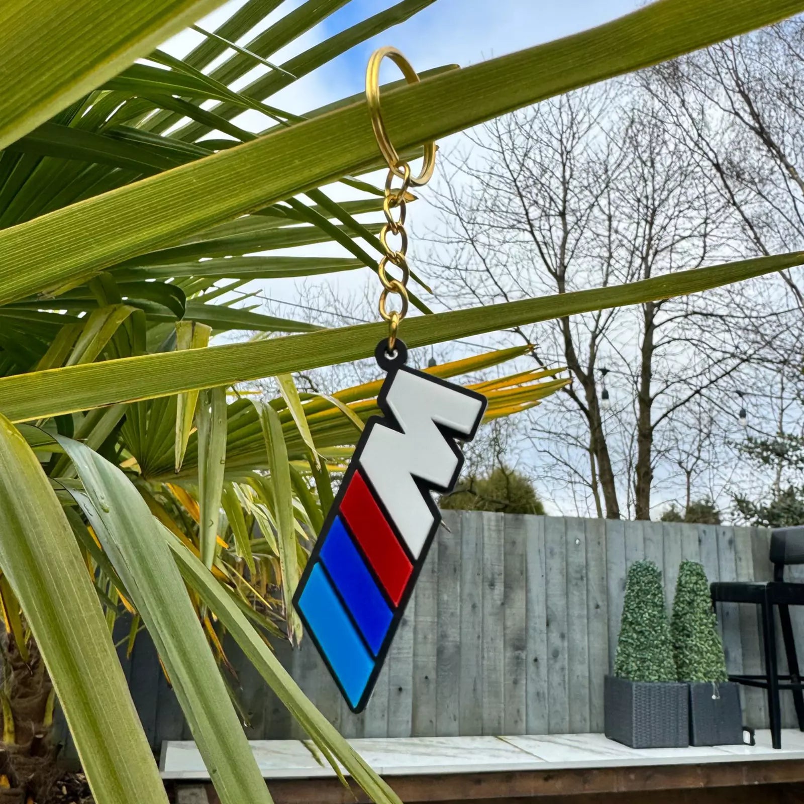 4D Acrylic BMW M Keyring