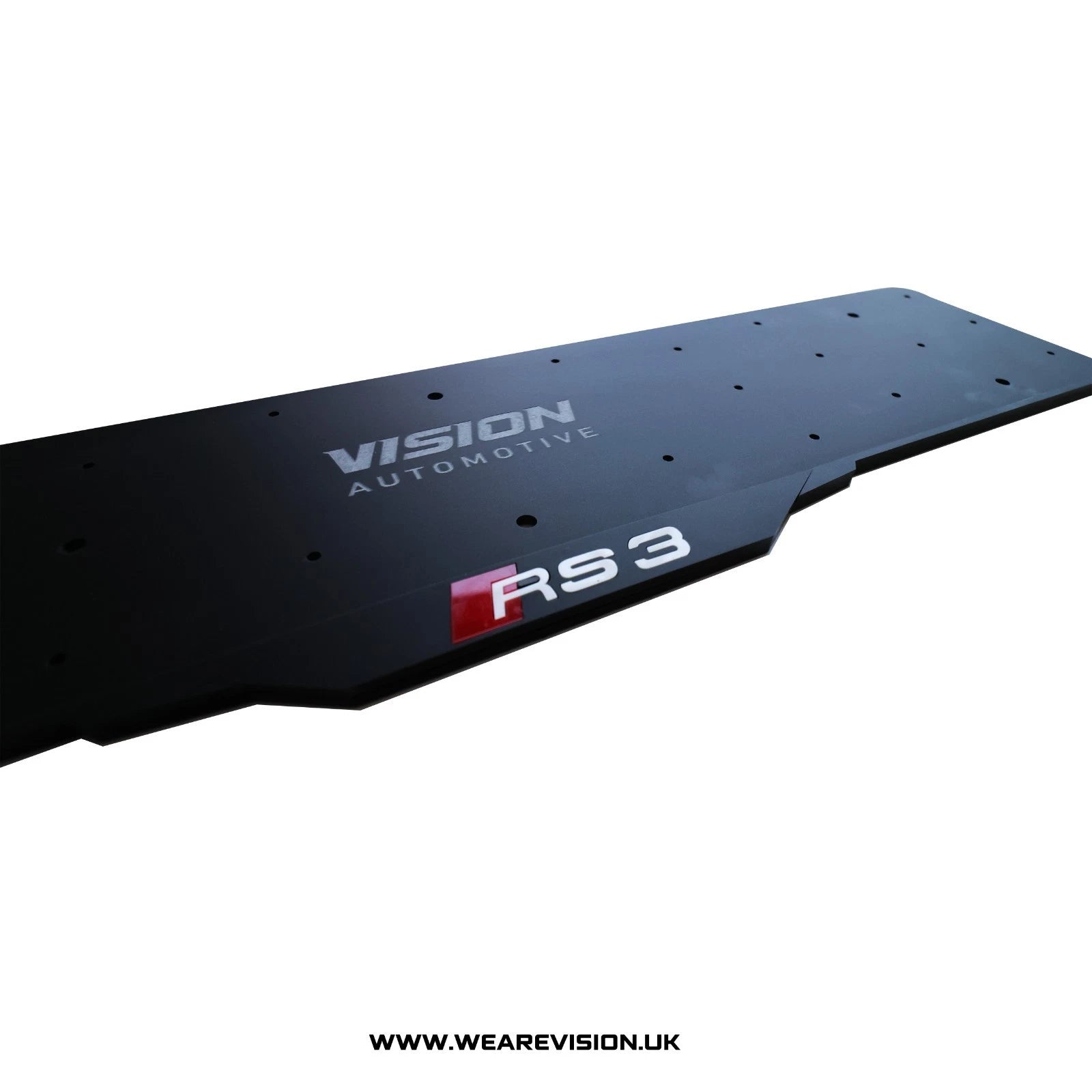 Audi RS Models Laser Cut Customisable Number Plate Holder