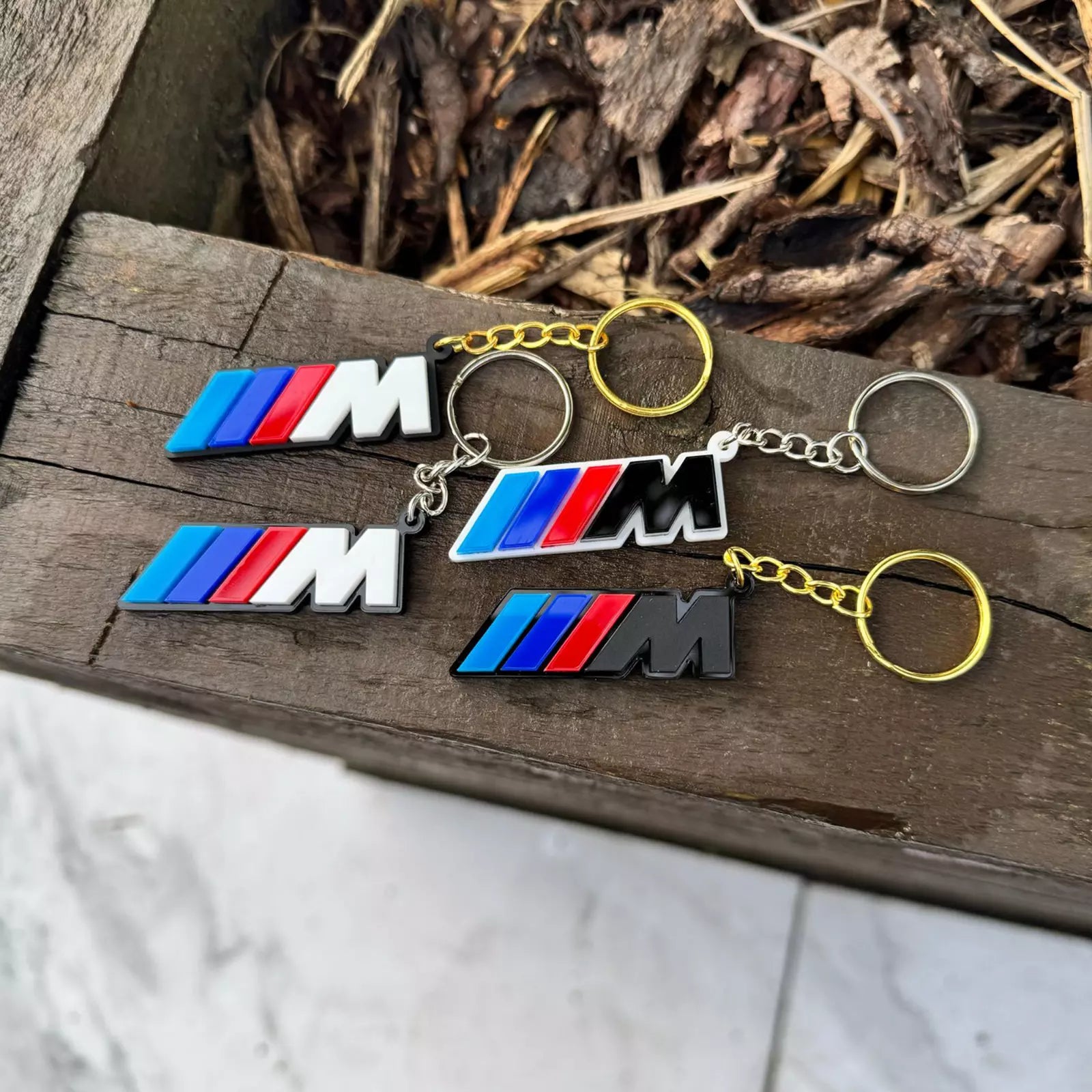 4D Acrylic BMW M Keyring