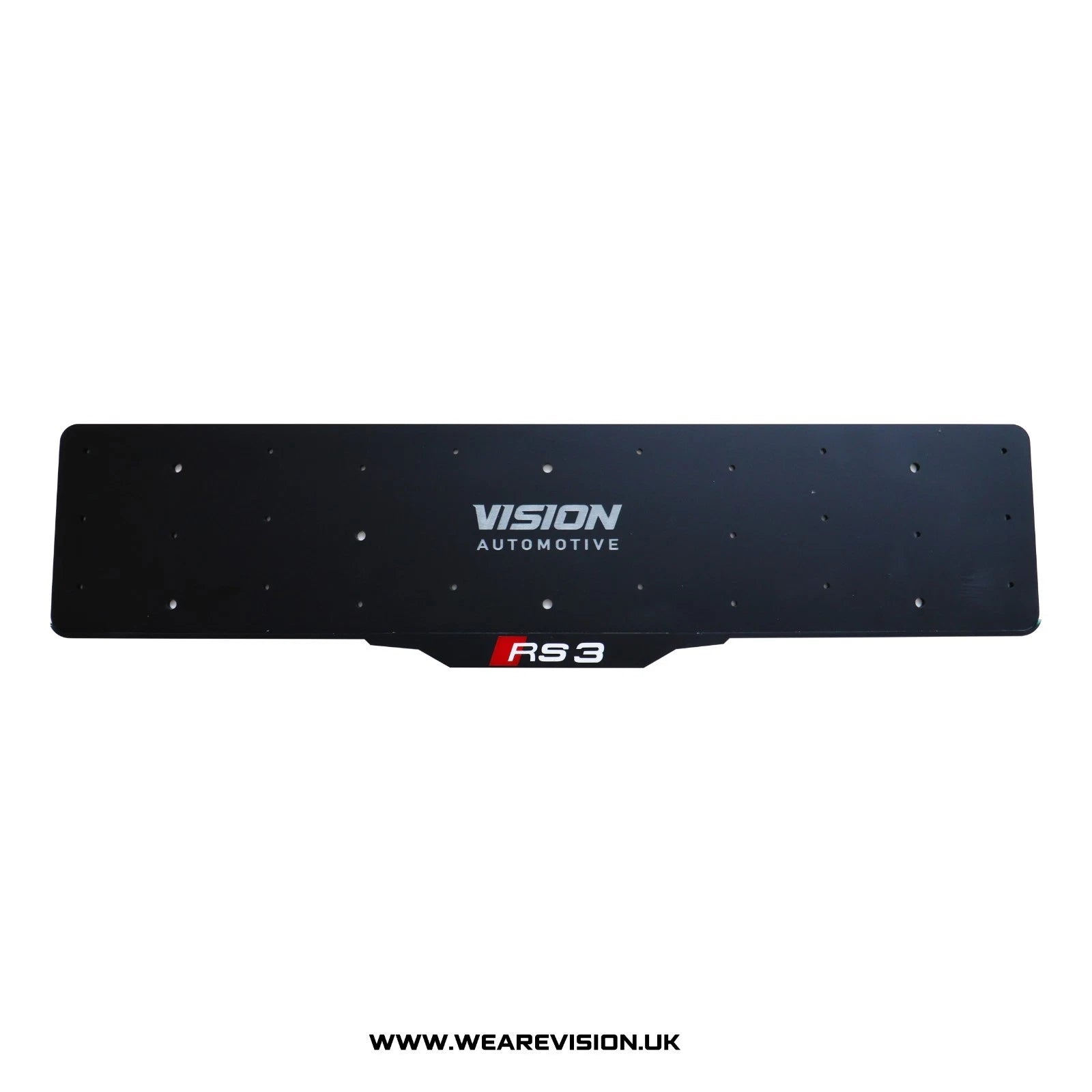 Audi RS Models Laser Cut Customisable Number Plate Holder
