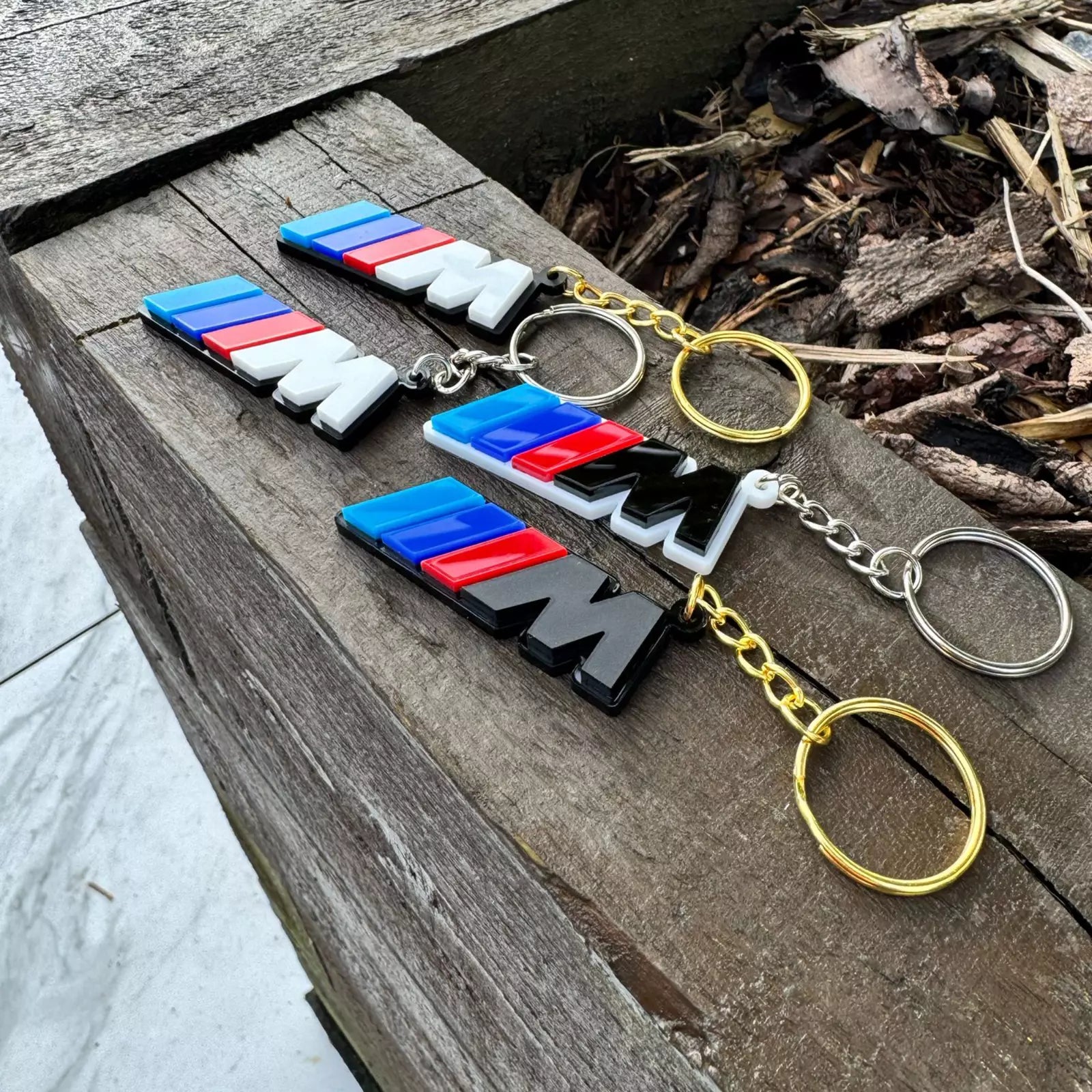 4D Acrylic BMW M Keyring